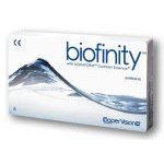 soczewki kontaktowe Biofinity 3 sztuki