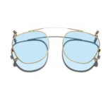  MOSCOT DAHVEN CLIP Gold Bel Air Blue