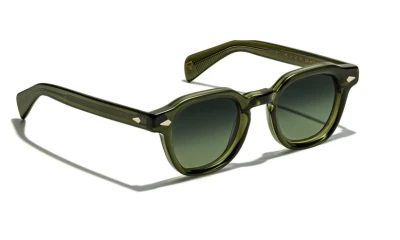   MOSCOT DOLT SUN Dark Green / Forest Wood