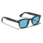  MOSCOT LEMTOSH BASE 2 SUN Black / Celebrity Blue