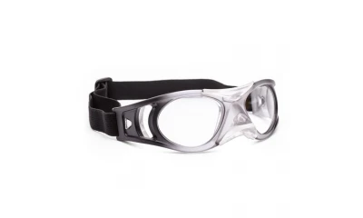 Okulary do uprawiania sportów korekcyjne B&S czarno-transparentne  L